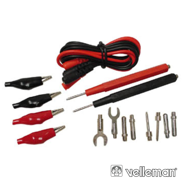 Conjunto Pontas De Prova Velleman - NOVEDUC Equipamento Laboratório e Formação Profissional