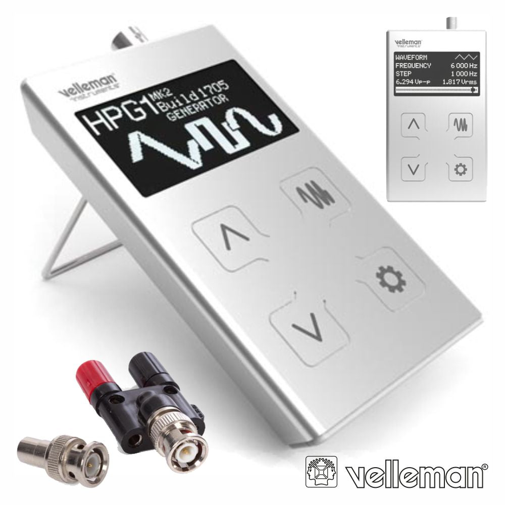 Gerador De Funções De Bolso 1Mhz Dds Velleman - NOVEDUC Equipamento Laboratório e Formação Profissional