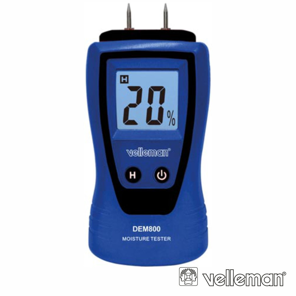 Mini Medidor De Húmidade P/ Madeira E Material Construção - NOVEDUC Equipamento Laboratório e Formação Profissional